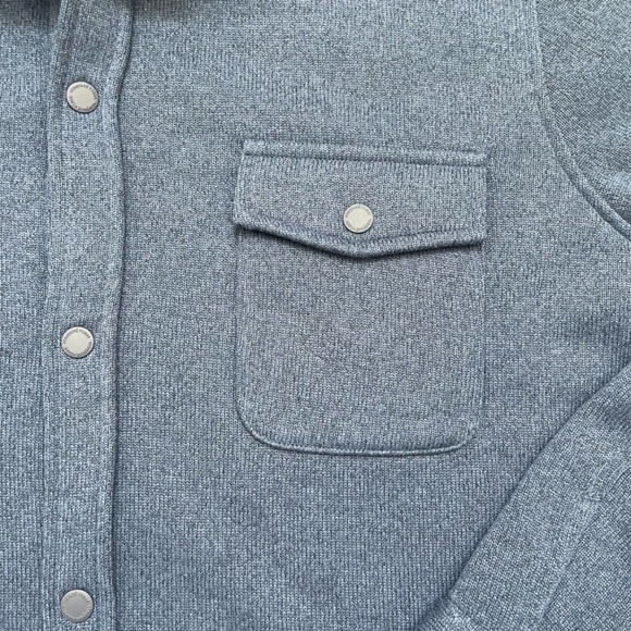 Vineyard Vines Mens Fleece Shacket, NEW WITH TAGS - Picture 4 of 7